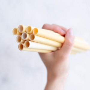 Drinking straws made of cane Extra Long